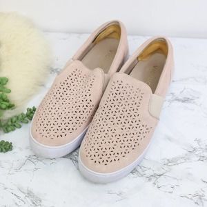 Vionic Pink Suede Kani Sneakers 8.5